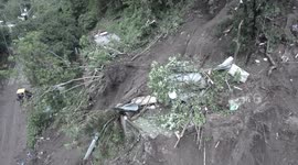 Family of 7 killed in landslide caused by rain in El Salvador