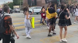 Madison Beer marches with Black Lives Matter after being accused of using movement for publicity