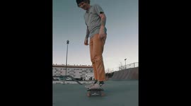 Skate flip but different perspective