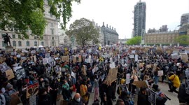 Black Lives Matter Protest in Central London