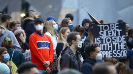 BLM protestors, Melbourne