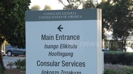 Protest at US Consulate in Cape Town to honour George Floyd and Collins Khosa