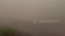 Watch as storm chaser takes on severe thunderstorm in South Dakota