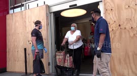 After three months of quarantine, New York stores creak back to life offering curbside pickup