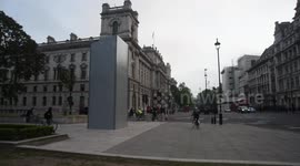 Sir Winston Churchill Hidden From View