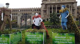 Floral Council of India make petal-covered tribute to COVID-19 warriors