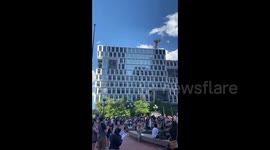 Floyd Protest City Hall June 11th