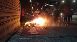 Fire in the streets of nyc