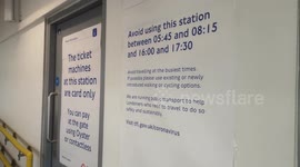 Day Before Facemasks On The London Underground