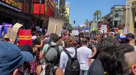 Thousands march in Hollywood for ‘All Black Lives Matter’ solidarity protest