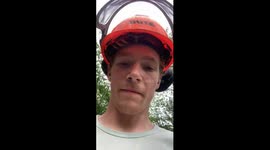 Getting down our driveway