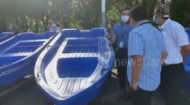 Filipino officials buy 80 rescue boats in preparation for rainy season typhoon