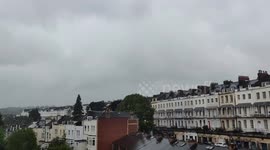 Lightning Strike over Royal York Crescent