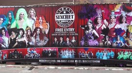 Transvestite cabaret bar in Thailand is closed due to covid restrictions