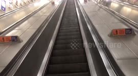 Vauxhall Station Eerily Quiet