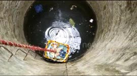 Indian police stop horrific ritual of lowering babies into deep well