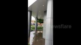 Strong storm causes flooding in Belarus capital