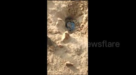 Mysterious meterorite-like object falls from sky in northern India