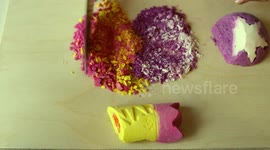 ASMR Cutting LUSH Products / No talking / Binaural