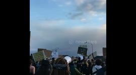 Black Lives Matter march in Portland, Oregon, USA