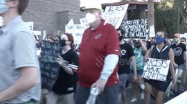 Student-led protest for Black Lives Matter held in Phoenix, Arizona