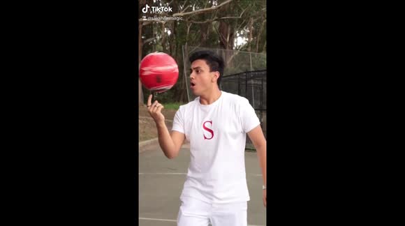 Magician Spins Ball On Tongue !!