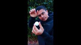 Amazing Ball In Mouth Magic Trick !!