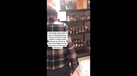 US dad gets kitted-up bourbon bar as retirement gift from family