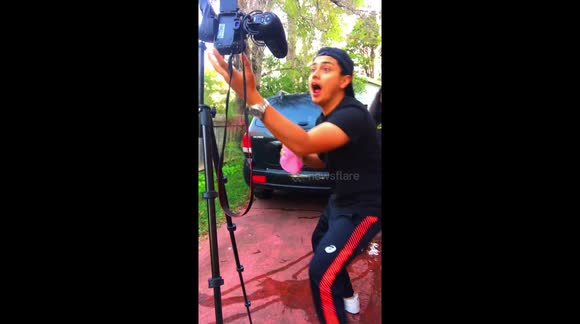 Teaching Magic Tricks Of Appearing Water From Mouth (Behind the scenes of my viral tiktoks)