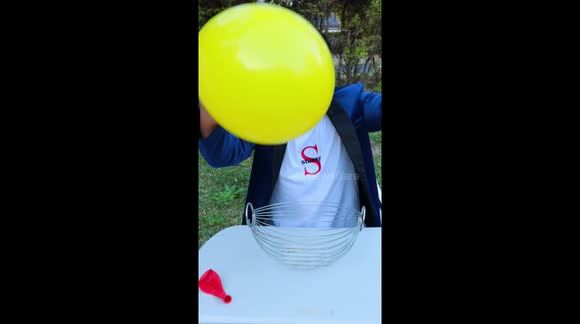 Appearing Fruits From Balloons Magic Trick (Amazing Magic Tricks With Food)
