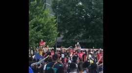 Thousand march in Atlanta, Georgia to mark Juneteenth