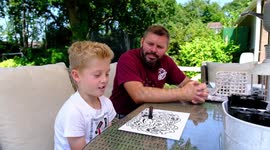 Ten-year-old boy offered lucrative global book deal for his doodles