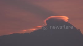 Trump cloud: Man in Thailand captures video of cloud at sunset slightly resembling Donald Trump