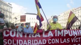 Después de más de 100 días de confinamiento por el coronavirus los abuelos republicanos se reúnen como todos los jueves desde hace once años para recordar el golpe de Estado que derivó en la guerra civil y más tarde en la dictadura franquista.