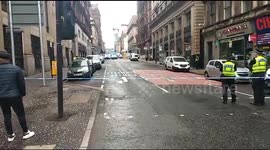 Major incident in Glasgow city centre sees streets cordoned off