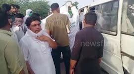 Video shows dead bodies and blood on the floor after 'revenge attack' in Pakistan