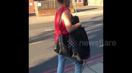 White woman launches into shocking racist rant against black man on London bus