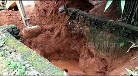 Watch - More videos - Baby elephant rescued from 10 feet deep well in Kothamangalam