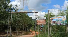 Cave with rocks like a snake's scales is attracting superstitious locals in Thailand