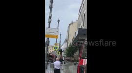 Fire breaks out at 19th-century building in Moscow