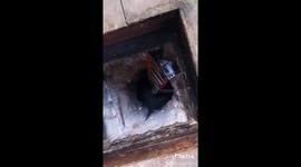 Woman gives TikTok users tour of her underground ice cellar which has fed Arctic people for generations