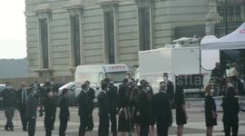 Memorial service held in Madrid to commemorate the victims of coronavirus