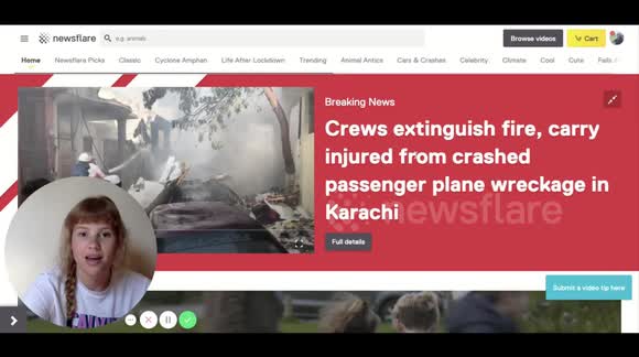 Newsflare Breaking News Banner