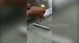 Indian airport officials seize $1 million worth of gold smuggled in household items