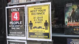 Funny Social Distancing Poster