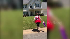 Groups of mysterious do-gooders known as ‘Wine Fairies’ are spreading booze, treats and good cheer across America