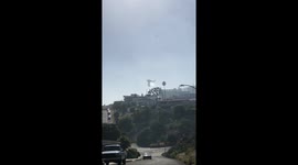 FIRE in the Palos Verdes / San Pedro area of Southern California