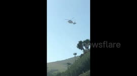 Brushfire erupts near Trump-owned golf course in Rancho Palos Verdes, California