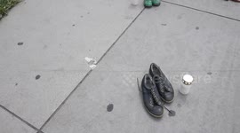 Protest action against Swedish Covid-19 strategy takes place in Malmö