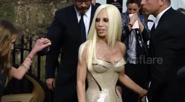 Allegra Versace and Donatella Versace arrived to Glamour Women of the Year Awards 2012